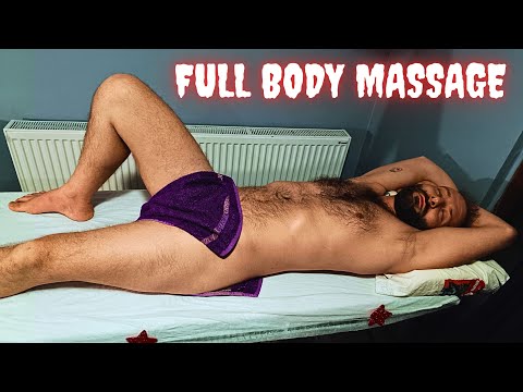 ASMR NEW MODEL EMRE FULL BODY AMAZING TURKISH MASSAGE-Chest,leg,foot,arm,back,abdomen