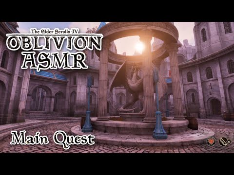 Oblivion Remastered ASMR ⚔️ Playing the Main Quest 🏛️ Tingly Whispering