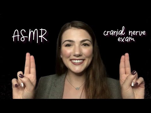 ASMR Cranial Nerve Exam Soft Spoken Roleplay 🩺