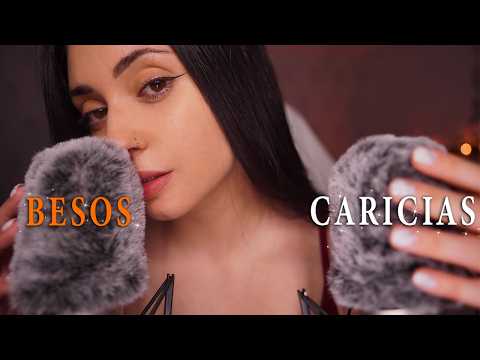 ASMR Besos tiernos y caricias suaves para dormir💋