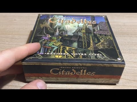 Citadelles / Jeu de société - ASMR Français