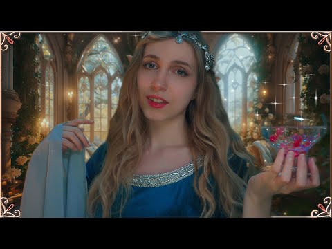 ASMR ELFA DE LUZ ✨ Hechizos élficos, cantos y sonidos para sanarte ✨🌿