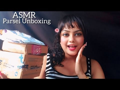 ASMR Parcel unboxing 📦😱