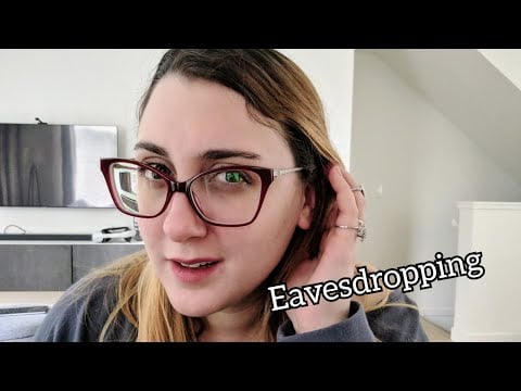 POV I'm Eavesdropping on Your Conversation on the Bus ASMR
