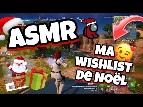 ASMR Français • Ma WISHLIST de Noël 🎁🎅🏼! (Chuchotements très intense 😴💤)