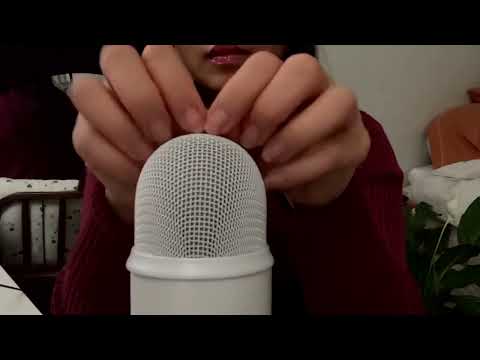 1 MIN mic scratching FAST CUTS ASMR (fast and aggressive) ULTIMATE BRAIN TINGLES