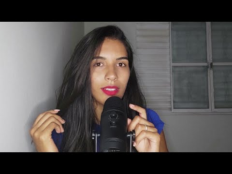 ASMR AO VIVO MICROFONE NOVO