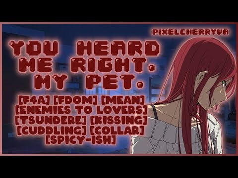 [F4A] Your Popular Bully Makes You Her Pet [Fdom] [Mean] [Enemies To Lovers] [Collar] [Spicy-ish]