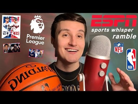 ASMR but it’s ESPN 🔴⚫️ (sports news whisper ramble)