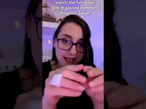 ASMR Propless Salad #asmr #short