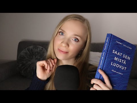 Kuiskailua Nukahtamiseen💤ASMR SUOMI KIRJAN LUKEMINEN OSA 3 Tommy Hellsten💙