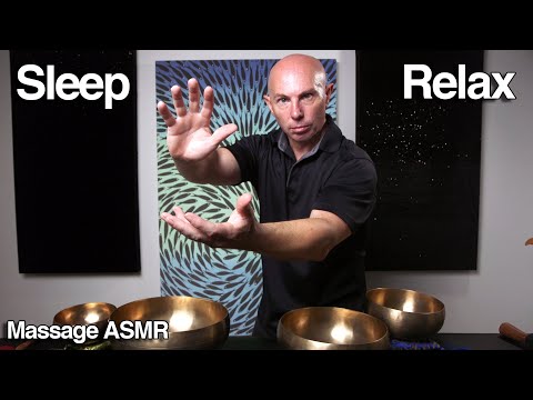 Qi Gong Relaxation Whispered Meditation - Healing Sleep ASMR - Tibetan Singing Bowls