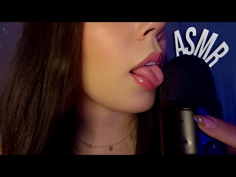 ASMR 1 HORA SONS DE BOCA COM A LÍNGUA