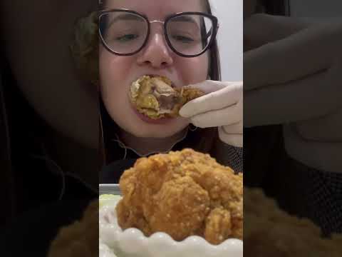 ASMR MukBang comendo frango frito #mukbangbrasil #asmr