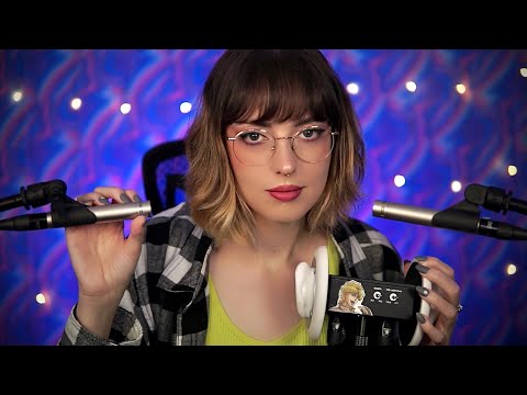 ASMR ear blowing and cupping with echo - 4k no talking