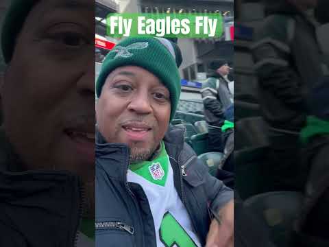 Pepe at the Philadelphia Eagles playoff game versus Green Bay Packers