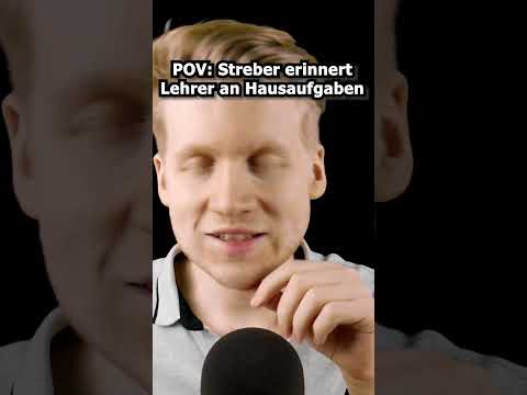 ASMR - POV: Streber erinnert Lehrer an Hausaufgaben! #shorts #asmr #roleplay #deutscheasmr