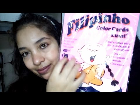 ASMR caseiro PAPELARIA 📘🛍