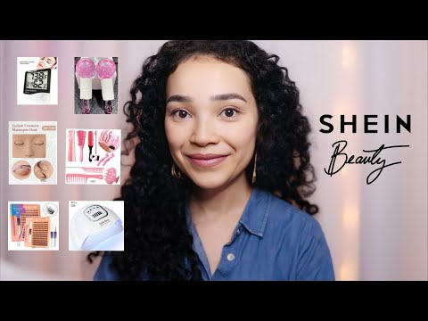 ASMR caseirinho | Comprinhas de beleza #SHEINbeauty