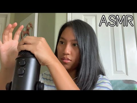 ASMR | FAST AND AGGRESSIVE TRIGGERS [mic scratching, mouth sounds]