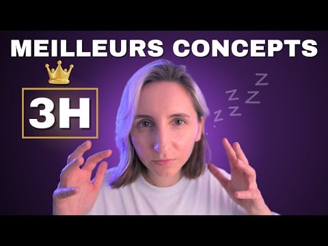 3H30 des MEILLEURS ASMR de ma chaîne (compilation ultime)