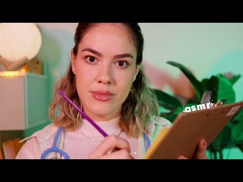 ASMR ROLEPLAY | Exame dos Nervos Cranianos mas tem algo de errado com você 🤯🧐