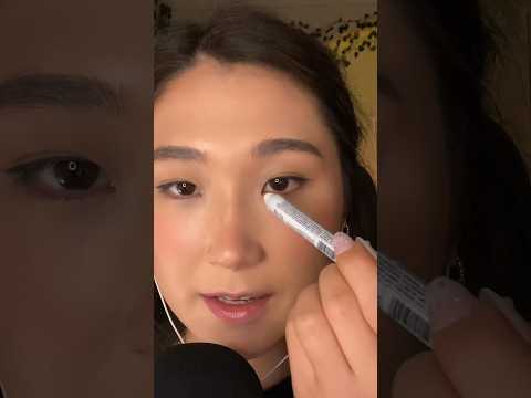 ASMR Winter Makeup, longer video on my TikTok @sukie_asmr #asmr #makeupasmr