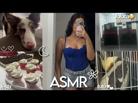 ASMR VLOG - UM DIA COMIGO 🍯 | rotina, comprinhas, fofoca 🥴