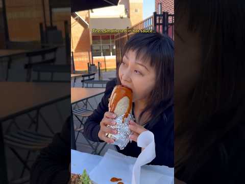 NOT MY ASIAN MOM EATING BURRITO WHEN THIS HAPPENED #shorts #viral #mukbang