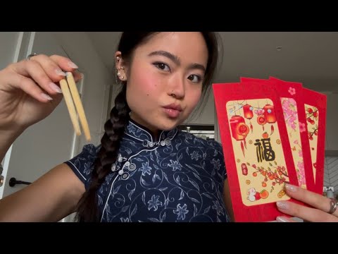 ASMR | Chinese lady SPOILS you for new years✨🧧rambling, hand movements, jewel sounds