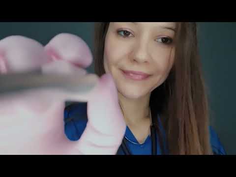 ASMR Body Exam, Cardiologist Doctor Medical Roleplay