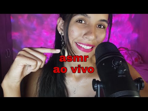 ASMR AO VIVO MUITOS ARREPIOS  #asmrgatilhos #ASMRLIVE
