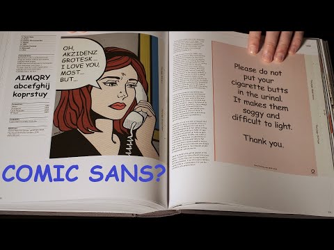 ASMR Font of Knowledge, More Fonts! (yes Comic Sans)