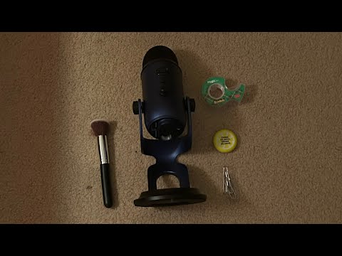 ASMR But With A New Microphone! 📎 (Trigger Assortment)