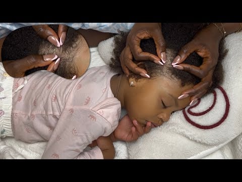 ASMR Nitpicking my toddler she can't get enough 🫠