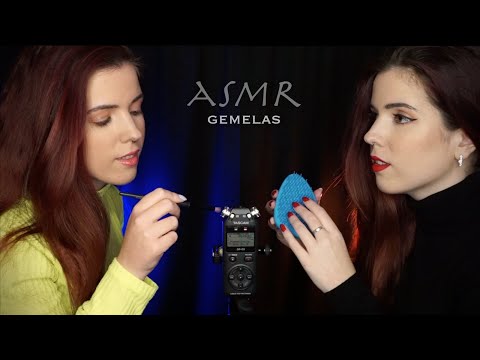 💫 ASMR TWINS 👯‍♀️ Los MEJORES TRIGGERS con mi gemela | ASMR en español