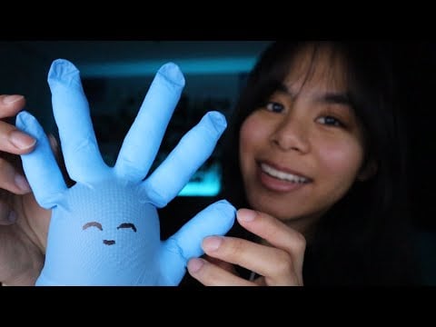 ASMR latex mic touching and brushing | INSANE TINGLES