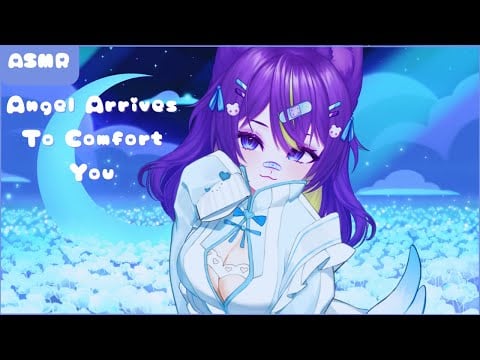 【3DIO ASMR】Angel Arrives To Comfort You ♡ Soft Spoken Chatting ♡ Comforting & Relaxing Triggers ♡