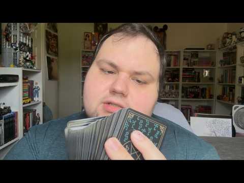 ASMR Tarot Card Reading ✨ Card Shuffling, Tapping & Soft British Rambling
