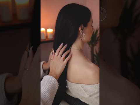 relax deeply or fall asleep with soft touch 😴 #asmrmassage #relax #asmrsounds #asmrvideo