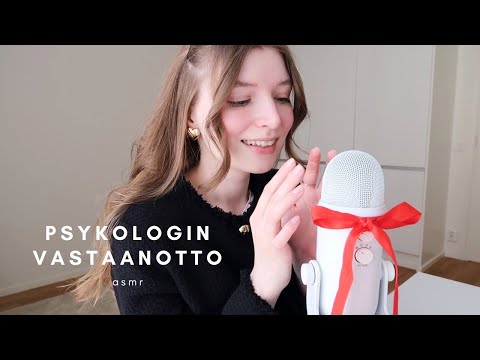 ASMR suomi | Mitä tapahtuu psykologin vastaanotolla ✨
