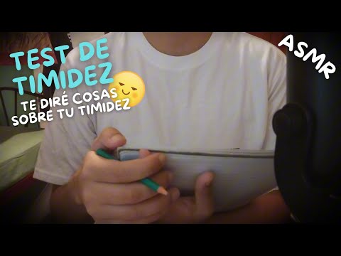 ASMR Test de timidez