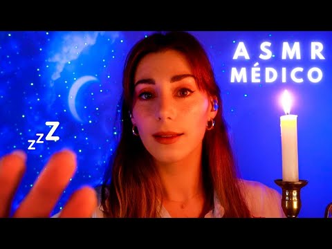 ASMR MÉDICO 👩‍⚕️💤 CLÍNICA DEL SUEÑO 💗 TE AYUDO A DORMIR 💤 (Roleplay en Español)