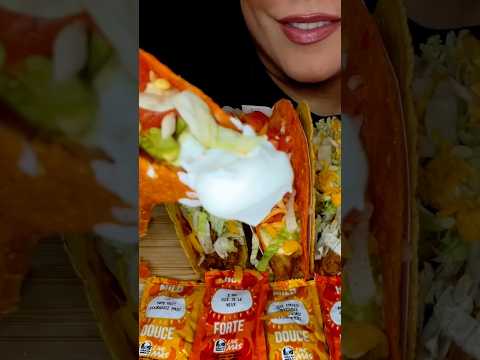Taco Bell Nacho Cheese Taco FAIL #asmr #tacos #food #shorts