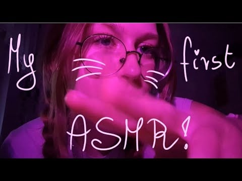 LoFi ASMR|Mouth sounds & Visual♡ (spit painting, tongue flutters, wet&dry sounds)