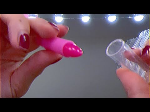 asmr doing your makeup with fake products 💄