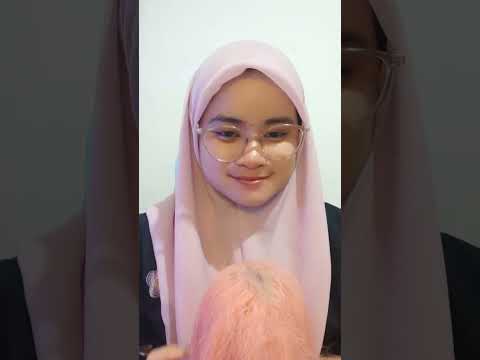 GARUK dan PITES RAMBUT💇🙍 Pink kamuu #asmrvideo