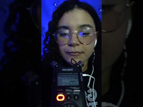 ASMR  Sons de boca intenso no tascam