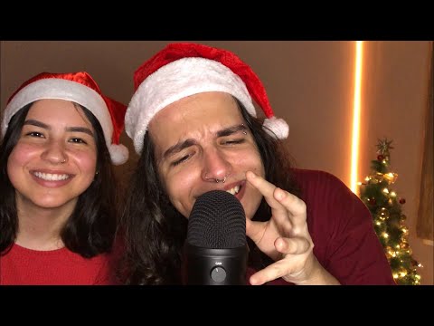 ASMR COM MINHA PRIMA (ESPECIAL DE NATAL) 🎄