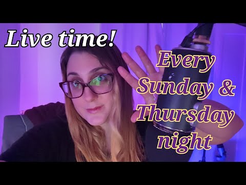 LIVE ASMR Time For MY Delicious Viewers! (I want some good beans please!)